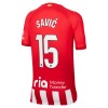 Oficiální Fotbalový Dres Atlético Madrid Savic 15 Domácí 2023-24 pro Děti